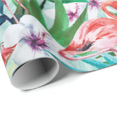 Tropische zomer cadeaupapier (Rol Hoek)
