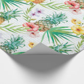 Tropische zomer cadeaupapier (Hoek)