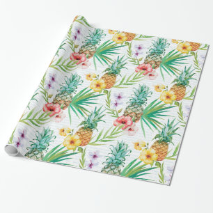 Tropische zomer cadeaupapier