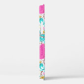 Tropische zomer flamingo: heldere patroonelementen Case-Mate iPhone case (Achterkant / Rechts)