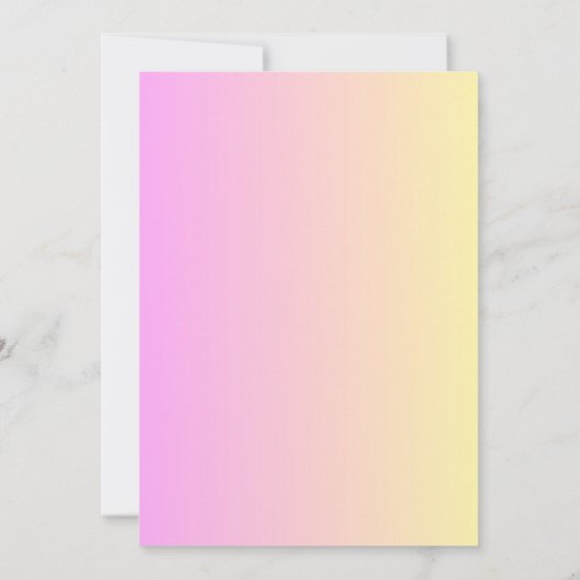 Tropische zomer floraal en roze flamingo verjaarda kaart (Achterkant)