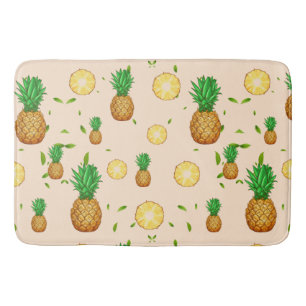 TROPISCHE ZOMER FRUIT ananas Slice patroon Badmat