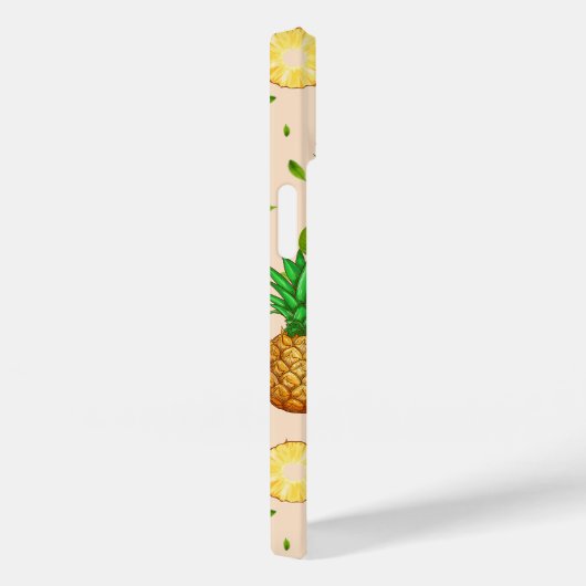 TROPISCHE ZOMER FRUIT ananas Slice patroon Case-Mate iPhone Case (Achterkant / Rechts)