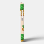 TROPISCHE ZOMER FRUIT ananas Slice patroon Case-Mate iPhone Case (Achterkant / Links)