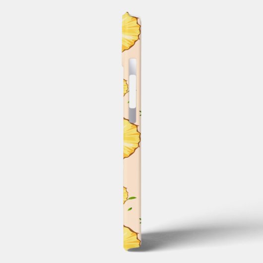 TROPISCHE ZOMER FRUIT ananas Slice patroon Case-Mate iPhone Case (Achterkant / Links)