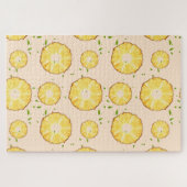 TROPISCHE ZOMER FRUIT ananas Slice patroon Legpuzzel (Horizontaal)