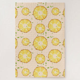TROPISCHE ZOMER FRUIT ananas Slice patroon Legpuzzel