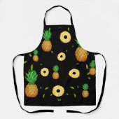 TROPISCHE ZOMER FRUIT ananas Slice patroon Schort (Voorkant)