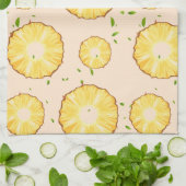 TROPISCHE ZOMER FRUIT ananas Slice patroon Theedoek (Gevouwen)