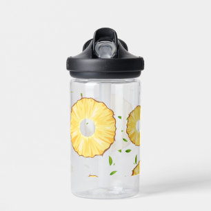 TROPISCHE ZOMER FRUIT ananas Slice trendy Patt Waterfles