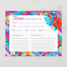 Tropische zomer Fuchsia Vrijgezellenfeest Recept K