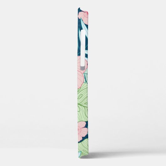  tropische zomer hawaïaans naadloos patroon Case-Mate iPhone case (Achterkant / Links)