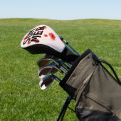 Tropische Zomer Hibiscus Golfheadcover (Insitu)
