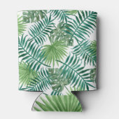 Tropische zomer Leaf Bachelorette Crew Blikjeskoeler (Achterkant)