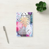 Tropische zomer Monstera bladeren Post-it® Notes (Kantoor)