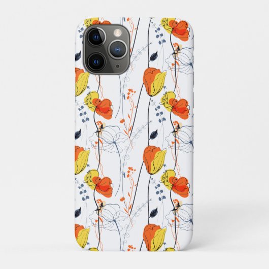 Tropische zomer | Mooie gele bloemblaadjes Design Case-Mate iPhone Case (Achterkant)