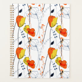 Tropische zomer | Mooie gele bloemblaadjes Design Planner