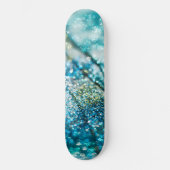 Tropische Zomer Oceanische Glitter Glam 2 Persoonlijk Skateboard (Voorkant)