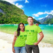 Tropische zomer t-shirt