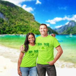 Tropische zomer t-shirt