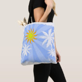Tropische zomer tote bag (Dichtbij)