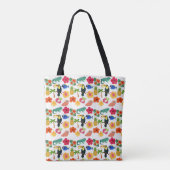 Tropische zomer tote bag (Achterkant)