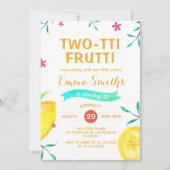Tropische zomer tweetti Frutti Aloha 2e verjaardag Kaart (Voorkant)