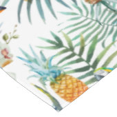 Tropische zomer waterverf van ananas Parrot Tafelkleed (Gekanteld)