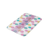 Tropische zomeranananassen badmat (Gekanteld)