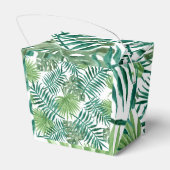 Tropische zomerbak Bachelorette Hangover Kit Bedankdoosjes (Achterkant)