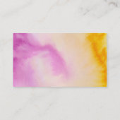 Tropische zomerbloemen Hibiscus Visitekaartje (Achterkant)