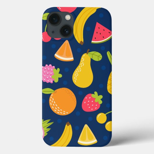 Tropische zomergolven doorverbinden patroon Case-Mate iPhone case (Achterkant)