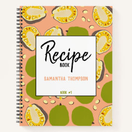 Tropische zomerjassen Patroon - Recipe Cookbook Notitieboek