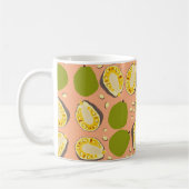 Tropische zomerjassen Pattern - Exotic Fruit Koffiemok (Links)
