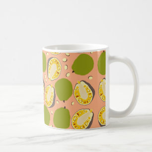Tropische zomerjassen Pattern - Exotic Fruit Koffiemok