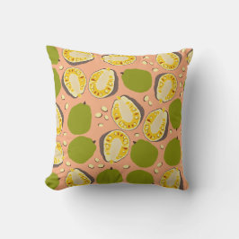 Tropische zomerjassen Pattern - Exotic Fruit Kussen