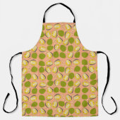 Tropische zomerjassen Pattern - Exotic Fruit Schort (Voorkant)