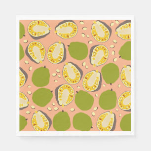 Tropische zomerjassen Pattern - Exotic Fruit Servet