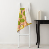Tropische zomerjassen Pattern - Exotic Fruit Sherpa Deken (In situ)