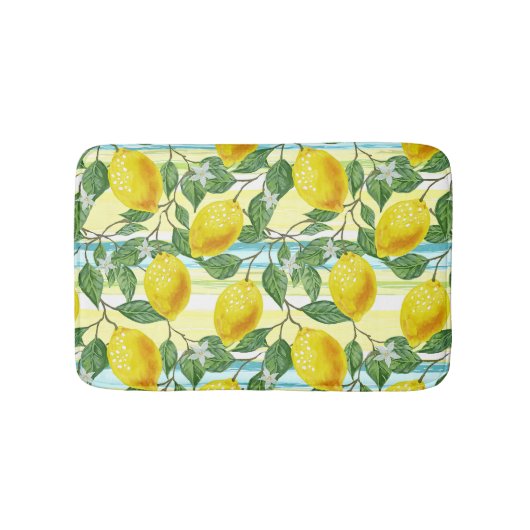 Tropische zomerlemonpomp badmat (Voorkant)