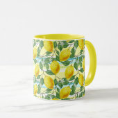 Tropische zomerlemonpomp mok (Voorkant rechts)