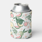 Tropische zomerlimieten blikjeskoeler (Blikje Voorkant)