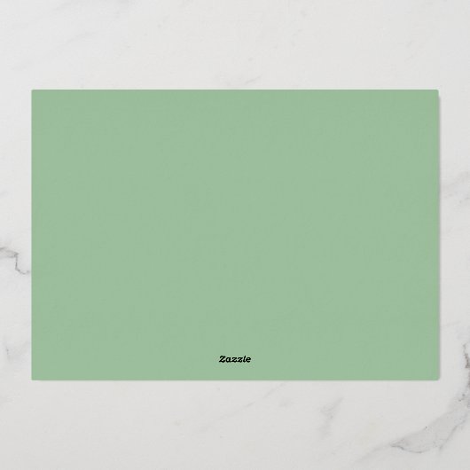 Tropische zomermonstera laat Vrijgezellenfeest Folie Uitnodiging (Achterkant)