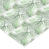 Tropische zomerpalm met bladeren lange tafelloper (Hoek)