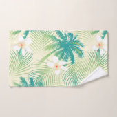 Tropische zomerpalmbomen bad handdoek (Handdoek)