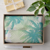 Tropische zomerpalmbomen tissuepapier (Geschenk)