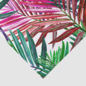 Tropische zomerpalmen tissuepapier (Detail)