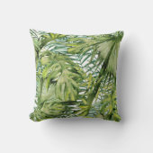 Tropische zomerpalmstok kussen (Voorkant)