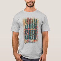 Tropische zomersol-Surf-typografie