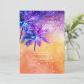 Tropische zomertijd kaart (Staand voorkant)